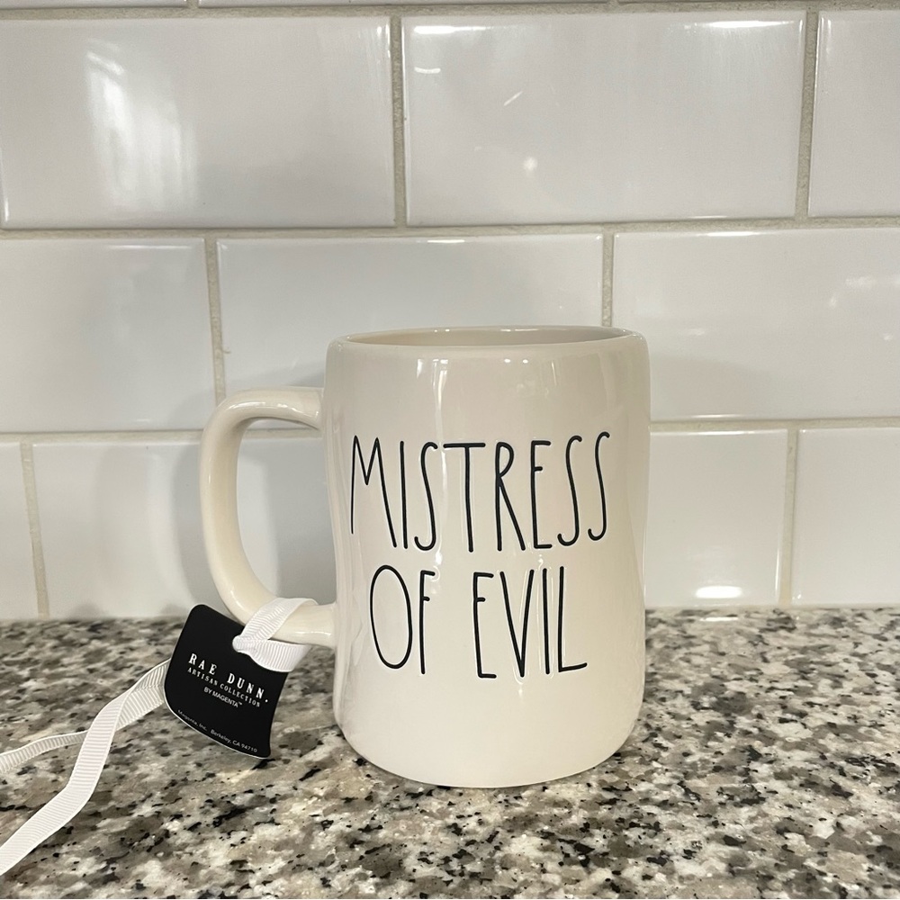 Rae Dunn Disney Villain Mistress of Evil Mug